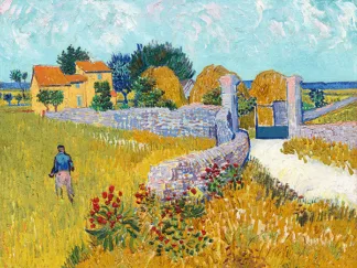 VINCENT VAN GOGH - Farmhouse in Provence
