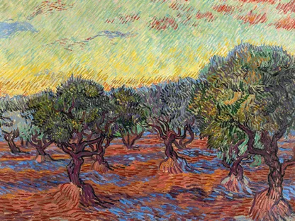 VINCENT VAN GOGH - Olive Grove, Saint-Rémy
