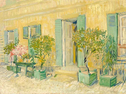 VINCENT VAN GOGH - Exterior of a Restaurant in Asnières 1887