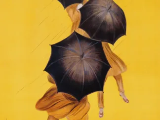 LEONETTO CAPPIELLO - Parapluie-Revel, 1922