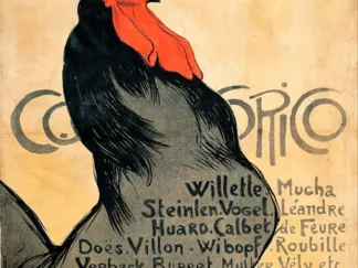 THÉOPHILE ALEXANDRE STEINLEN - Cocorico