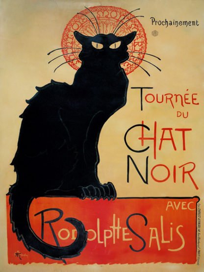 THÉOPHILE ALEXANDRE STEINLEN - Tournée du Chat Noir