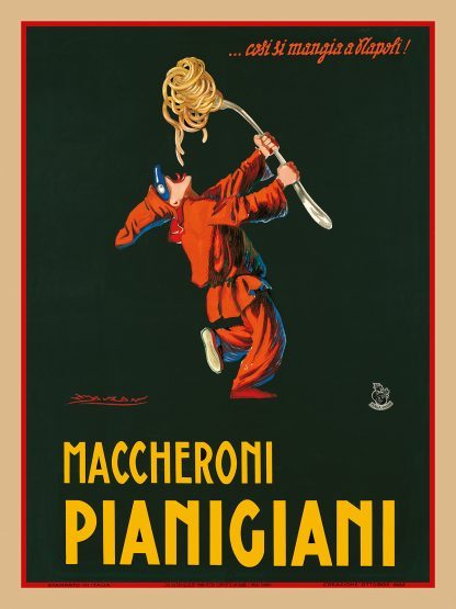 ACHILLE LUCIANO MAUZAN - Maccheroni Pianigiani