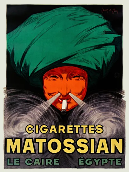 JEAN D'YLEN - Cigarettes Matossian
