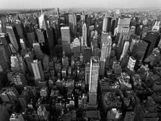 MICHEL SETBOUN - Manhattan Skyline with the Empire State Building, NYC
