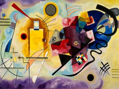 WASSILY KANDINSKY - Yellow, Red & Blue