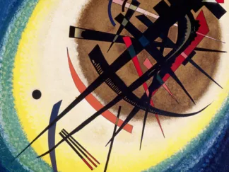 WASSILY KANDINSKY - The Bright Oval