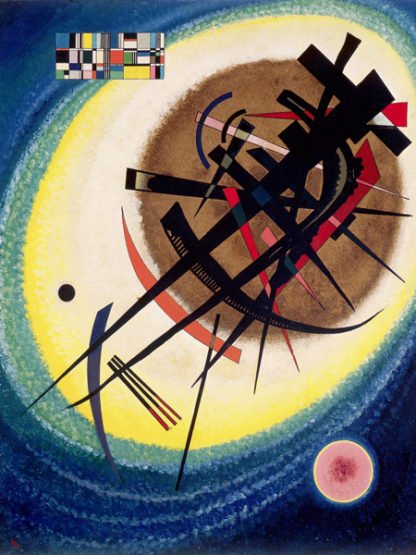 WASSILY KANDINSKY - The Bright Oval