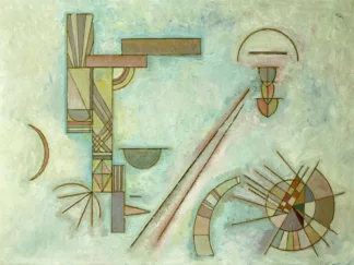 WASSILY KANDINSKY - Weisslich