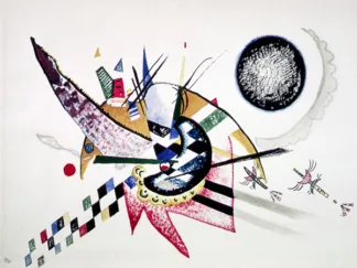 WASSILY KANDINSKY - Watercolor Painting of Composition