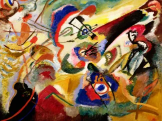 WASSILY KANDINSKY - Fragment II for Composition VII