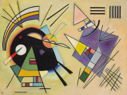 WASSILY KANDINSKY - Nero e Viola