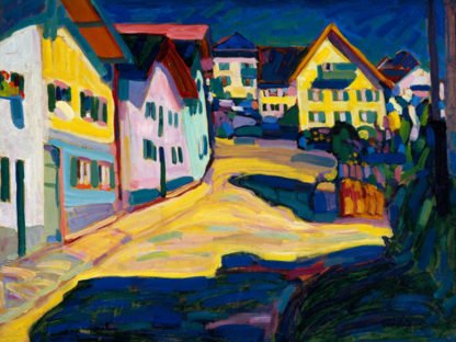 WASSILY KANDINSKY - Murnau Burggrabenstrasse