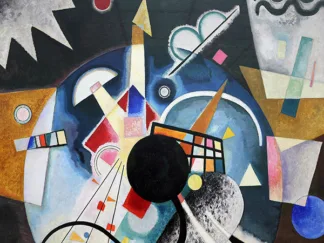 WASSILY KANDINSKY - A Center (detail)