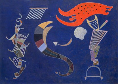 WASSILY KANDINSKY - La flèche, 1943 (Februar)