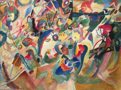 WASSILY KANDINSKY - Draft 3 to Composition VII