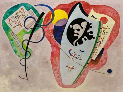 WASSILY KANDINSKY - Deux Entourages