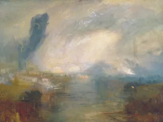 WILLIAM TURNER - The Thames above Waterloo Bridge