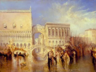 WILLIAM TURNER - Venice, the Bridge of Sighs