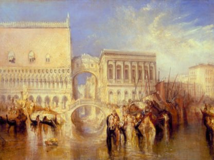 WILLIAM TURNER - Venice, the Bridge of Sighs