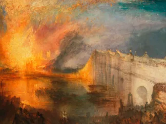 WILLIAM TURNER - The Burning of the Houses of Lords and Commons