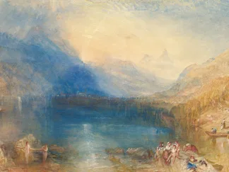 WILLIAM TURNER - The Lake of Zug