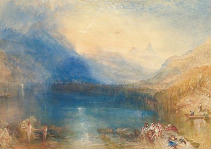 WILLIAM TURNER - The Lake of Zug