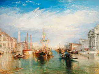 WILLIAM TURNER - Venice, from the Porch of Madonna della Salute