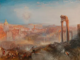 WILLIAM TURNER - Modern Rome, Campo Vaccino