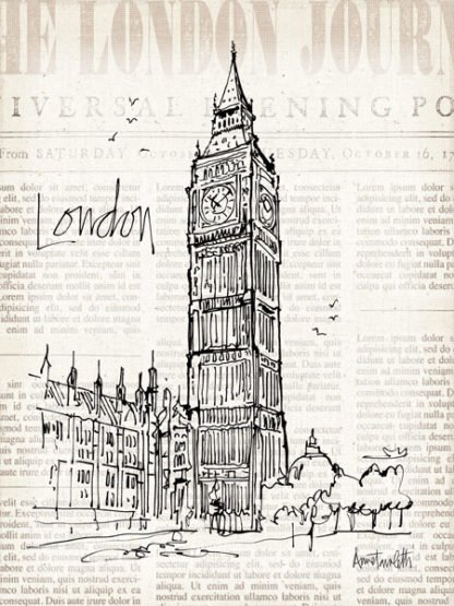 ANNE TAVOLETTI - City Sketches II