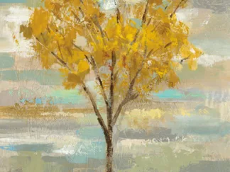 SILVIA VASSILEVA - Golden Tree and Fog I