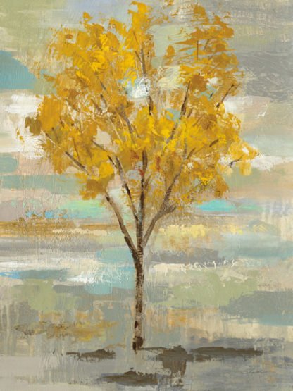 SILVIA VASSILEVA - Golden Tree and Fog I