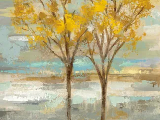 SILVIA VASSILEVA - Golden Tree and Fog II