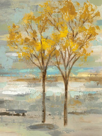 SILVIA VASSILEVA - Golden Tree and Fog II