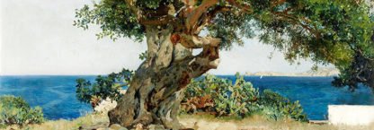 JOAQUIN SOROLLA Y BASTIDA - Algarrobo