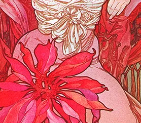 ALPHONSE MUCHA - Ruby