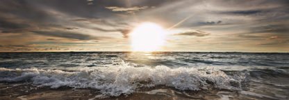 NIELS BUSCH - Sun Shining over Rocky Waves