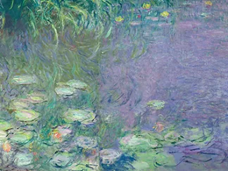 CLAUDE MONET - Morning (detail I)