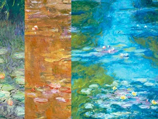 CLAUDE MONET - Monet Deco, Waterlilies II