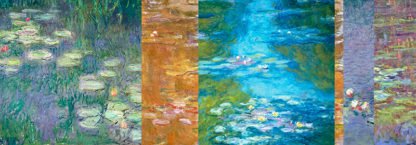 CLAUDE MONET - Monet Deco, Waterlilies II