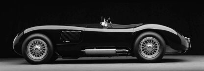DON HEINY - 1951 Jaguar C-Type (BW)