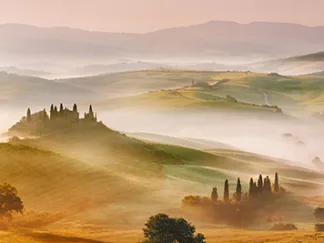 FRANK KRAHMER - Val d'Orcia Panorama, Siena, Tuscany