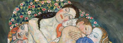 GUSTAV KLIMT - Death and Life (detail)