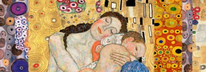 GUSTAV KLIMT - Klimt Patterns – Deco Panel (Death and Life)