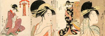 UTAMARO KITAGAWA - A Selection of Beautiful Women