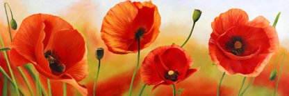 LUCA VILLA - Poppies in the Wind