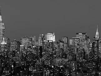 RICHARD BERENHOLTZ - Manhattan Skyline (detail)