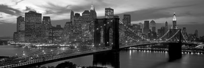 RICHARD BERENHOLTZ - Brooklyn Bridge and Skyline