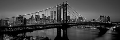 RICHARD BERENHOLTZ - Manhattan Bridge and Skyline