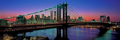 RICHARD BERENHOLTZ - Manhattan Bridge and Skyline
